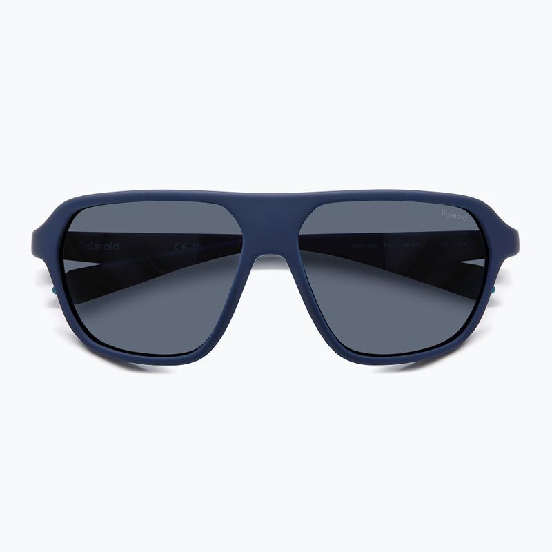 Sluneční brýle Polaroid PLD 2152/S matte blue/blue polarized 3