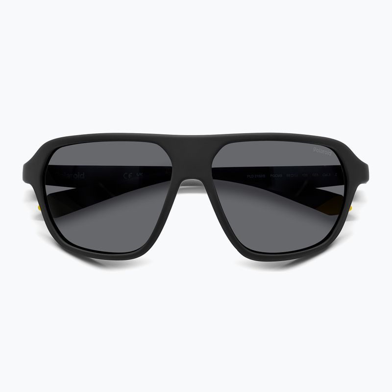 Sluneční brýle Polaroid PLD 2152/S matte black yellow/grey polarized 3