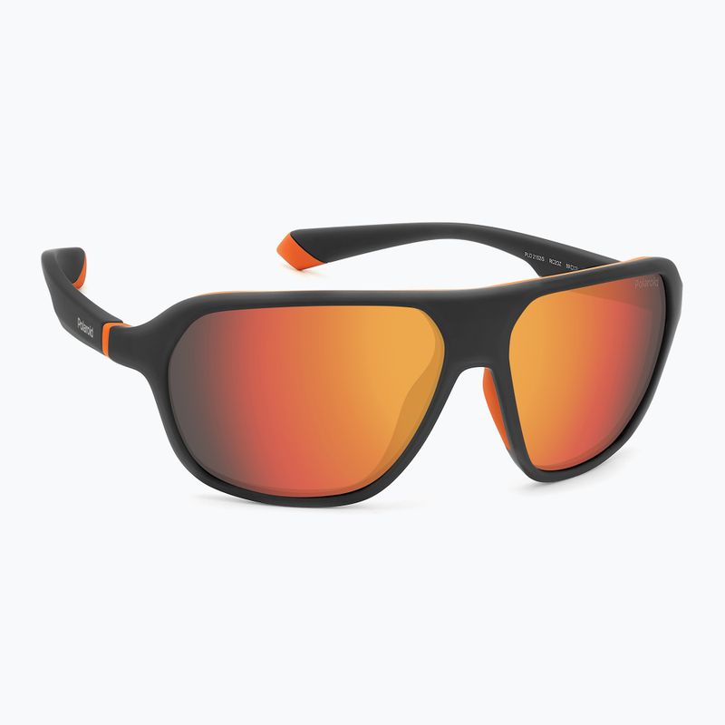 Sluneční brýle Polaroid PLD 2152/S matte black red/red multilayer polarized
