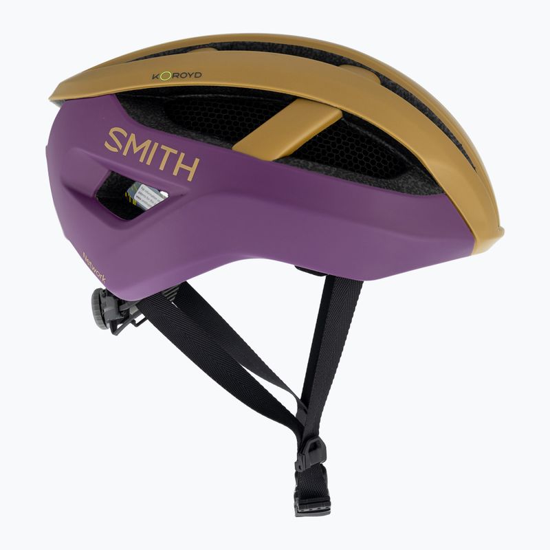 Cyklistická helma Smith Network MIPS matte coyote/indigo 4