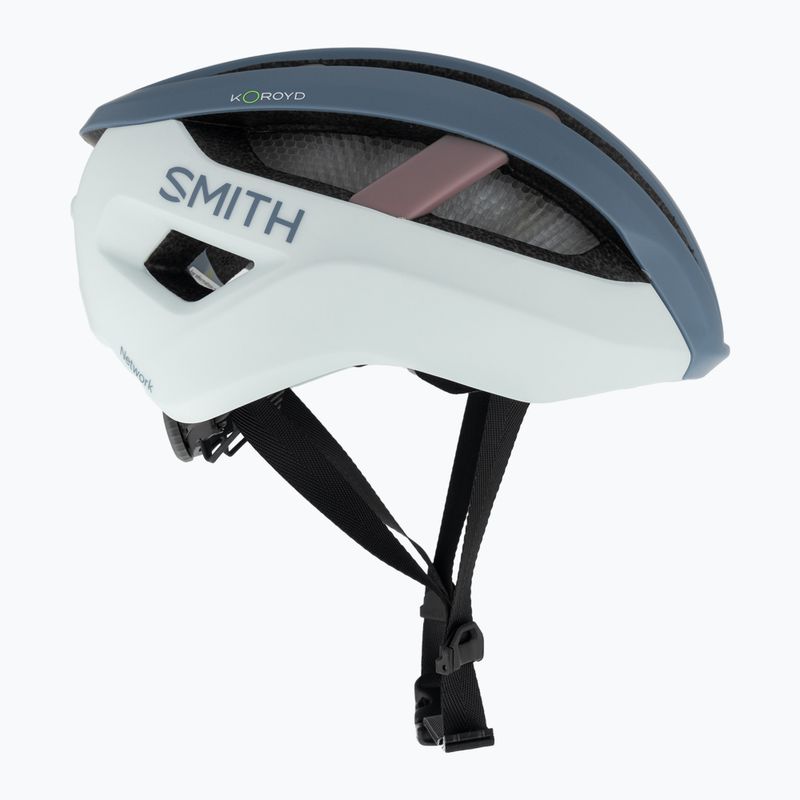 Cyklistická helma Smith Network MIPS matte granite/ice dusk 4