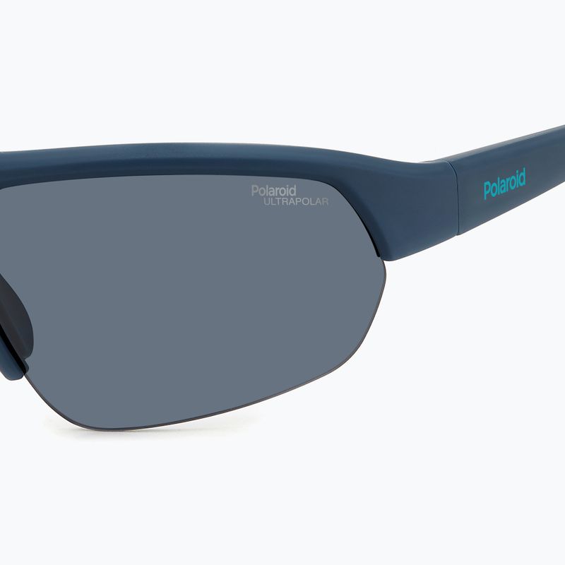Sluneční brýle Polaroid PLD 7048/S matte blue/grey polarized high contrast 5