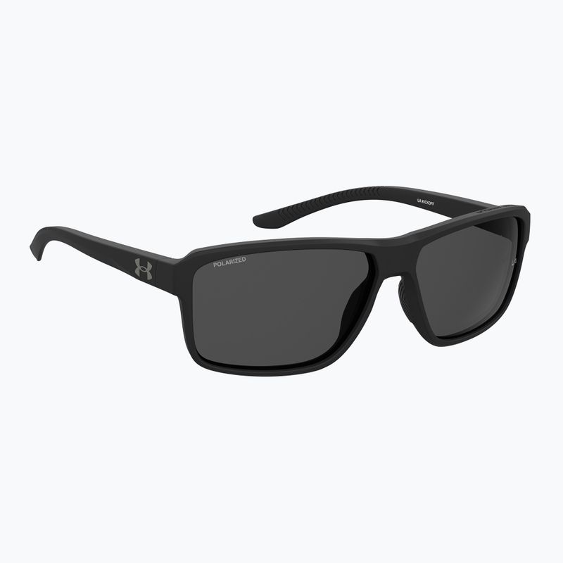Pánské polarizační brýle Under Armour Kickoff S3 matte black/grey