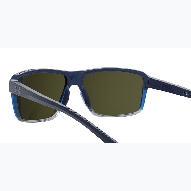 Pánské sluneční brýle Under Armour Kickoff S3 blue shaded grey/blue multilayer 6