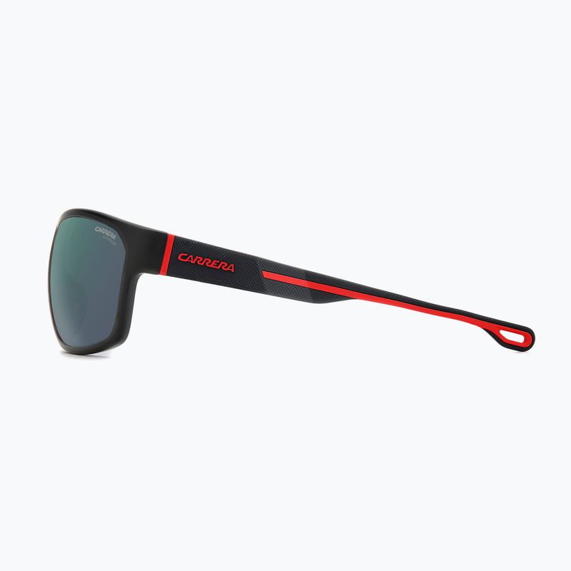Pánské sluneční brýle Carrera 4018/S matte black red/green grey hight contrast anti reflex 5