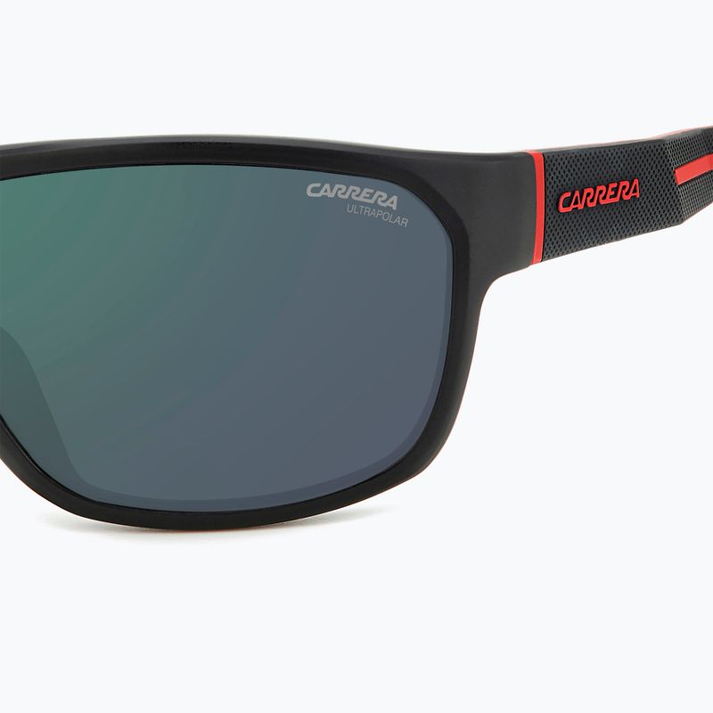 Pánské sluneční brýle Carrera 4018/S matte black red/green grey hight contrast anti reflex 6