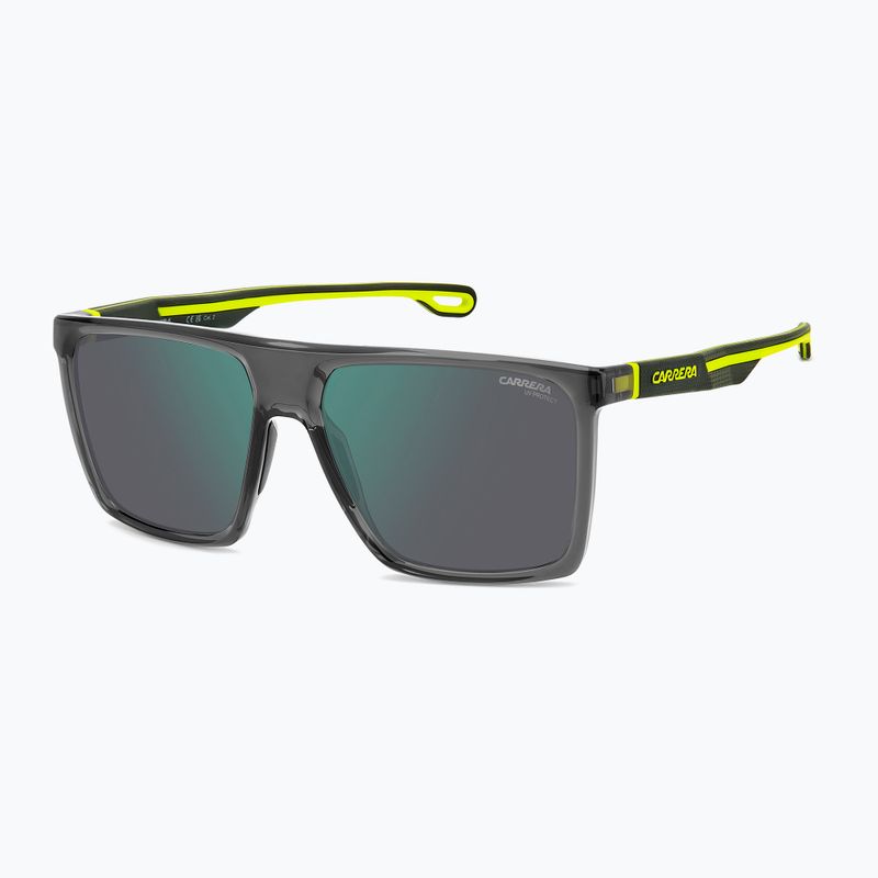 Pánské sluneční brýle Carrera 4019/S grey yellow fluo/green mirror 2
