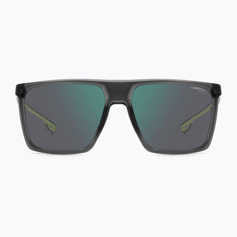 Pánské sluneční brýle Carrera 4019/S grey yellow fluo/green mirror 3