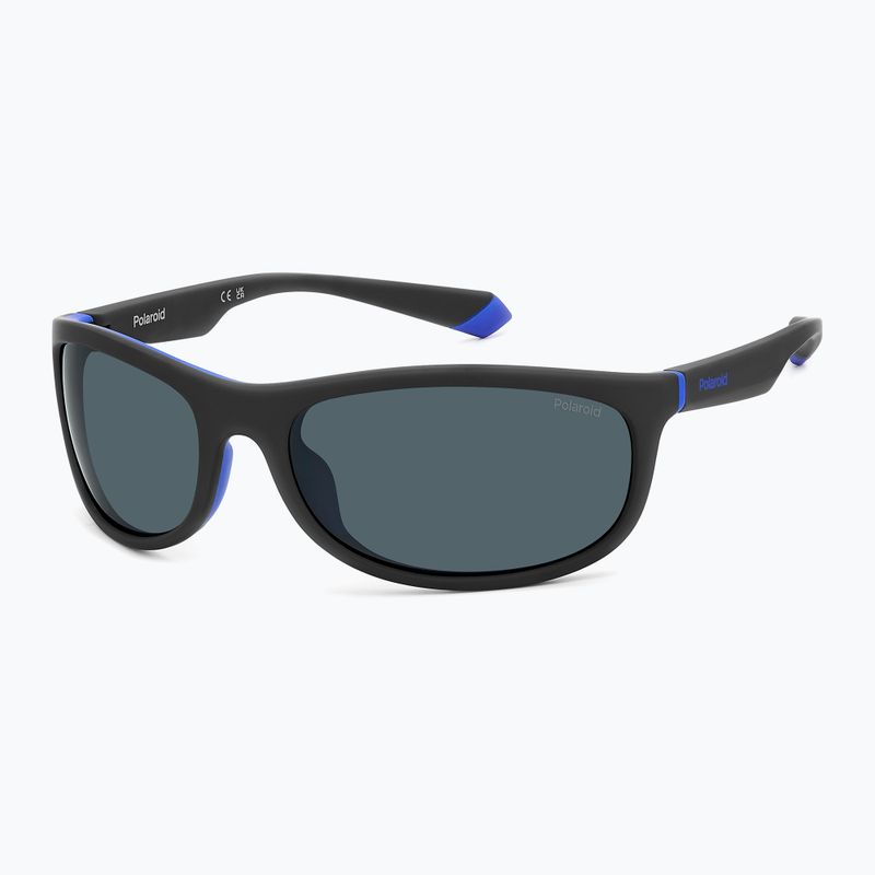 Sluneční brýle Polaroid PLD 2154/S matte black blue/blue polarized 2