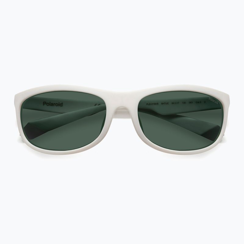 Sluneční brýle Polaroid PLD 2154/S matte white/green polarized 4