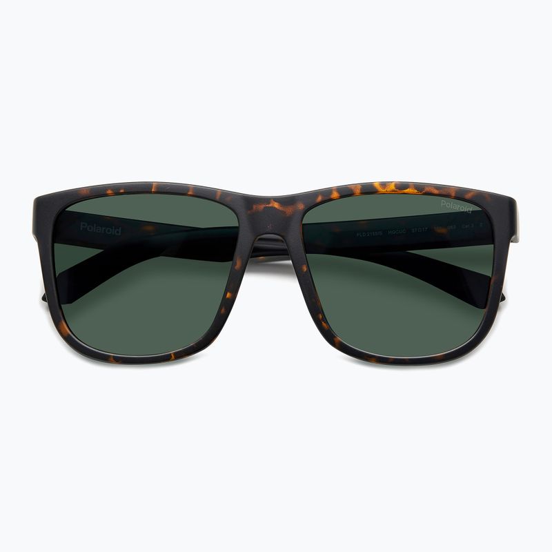 Pánské sluneční brýle Polaroid PLD 2155/S matte brown havana/green polarized 4