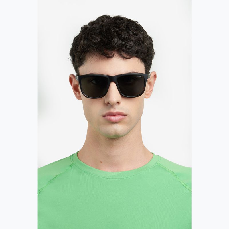 Pánské sluneční brýle Polaroid PLD 2155/S matte brown havana/green polarized 6