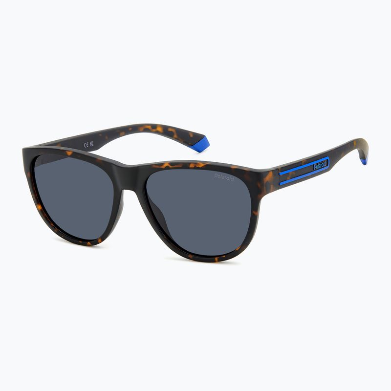 Sluneční brýle Polaroid PLD 2156/S matte brown havana/blue polarized 2