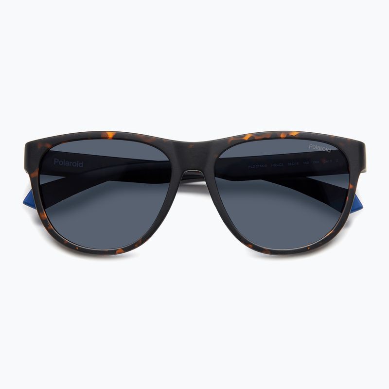 Sluneční brýle Polaroid PLD 2156/S matte brown havana/blue polarized 4