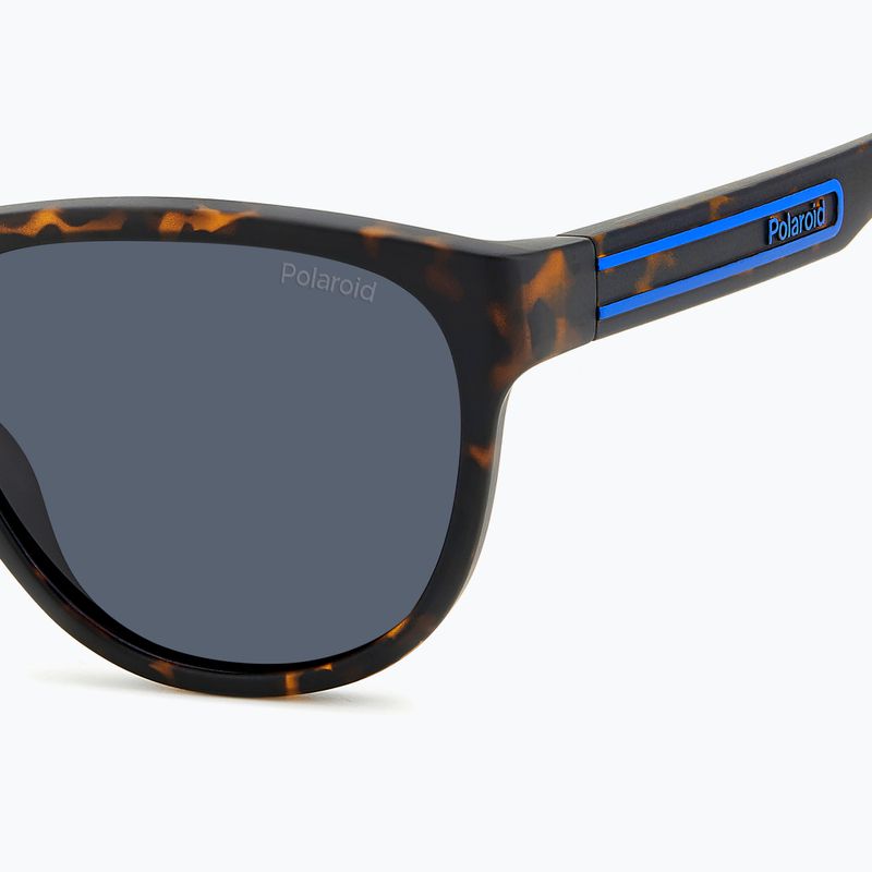 Sluneční brýle Polaroid PLD 2156/S matte brown havana/blue polarized 5