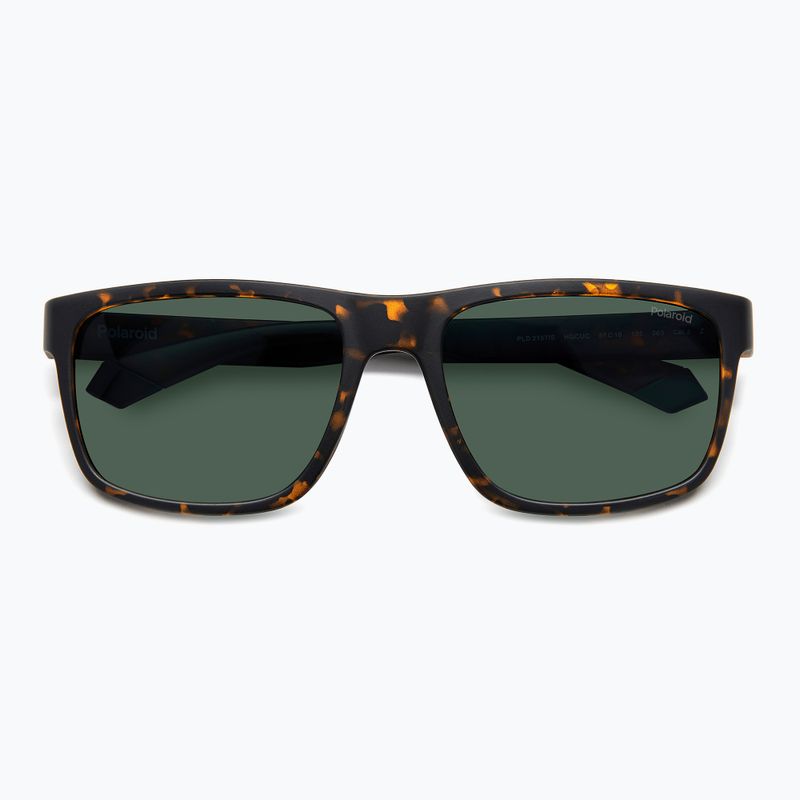Pánské sluneční brýle Polaroid PLD 2157/S matte brown havana/green polarized 4