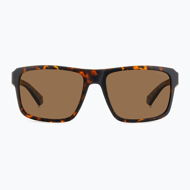 Pánské sluneční brýle Polaroid PLD 2158/S matte brown havana/bronze polarized 3