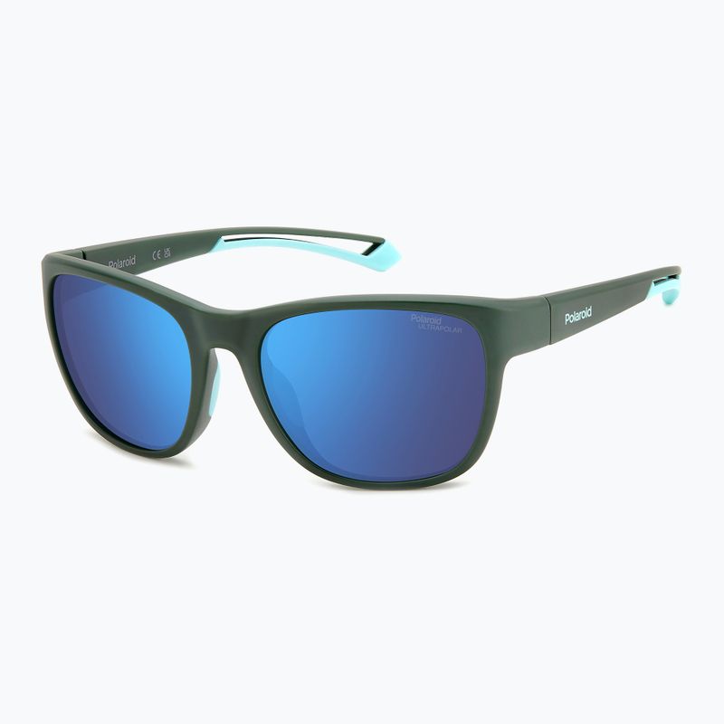 Sluneční brýle Polaroid PLD 7051/S matte green/blue mirror polarized high contrast 2