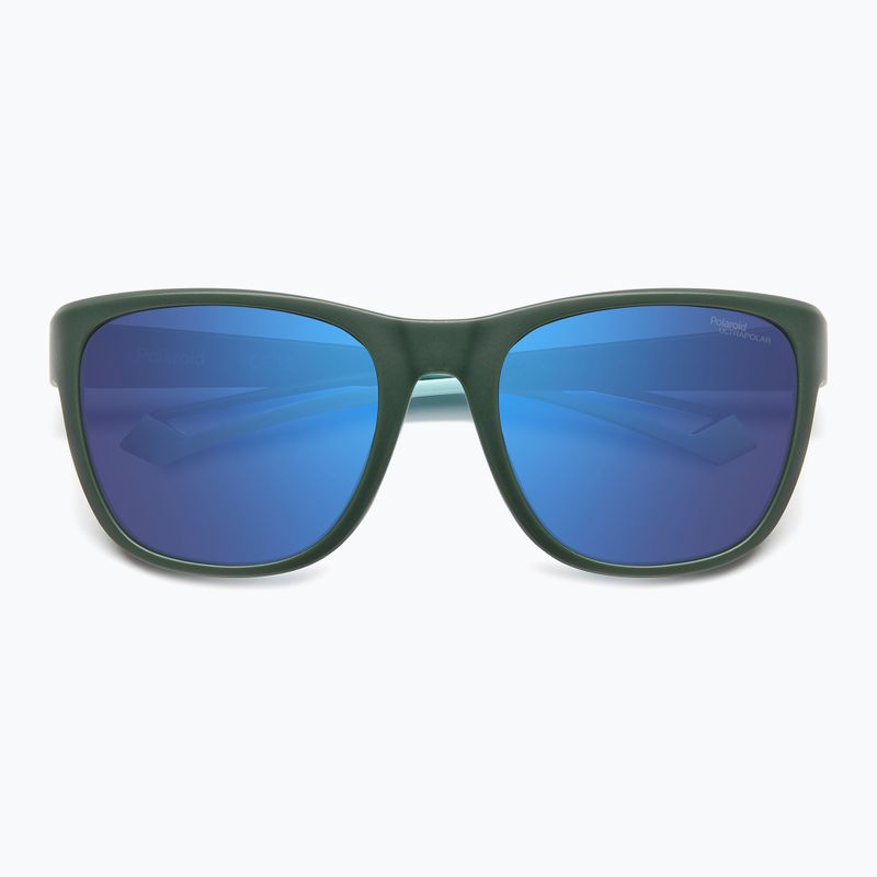 Sluneční brýle Polaroid PLD 7051/S matte green/blue mirror polarized high contrast 4