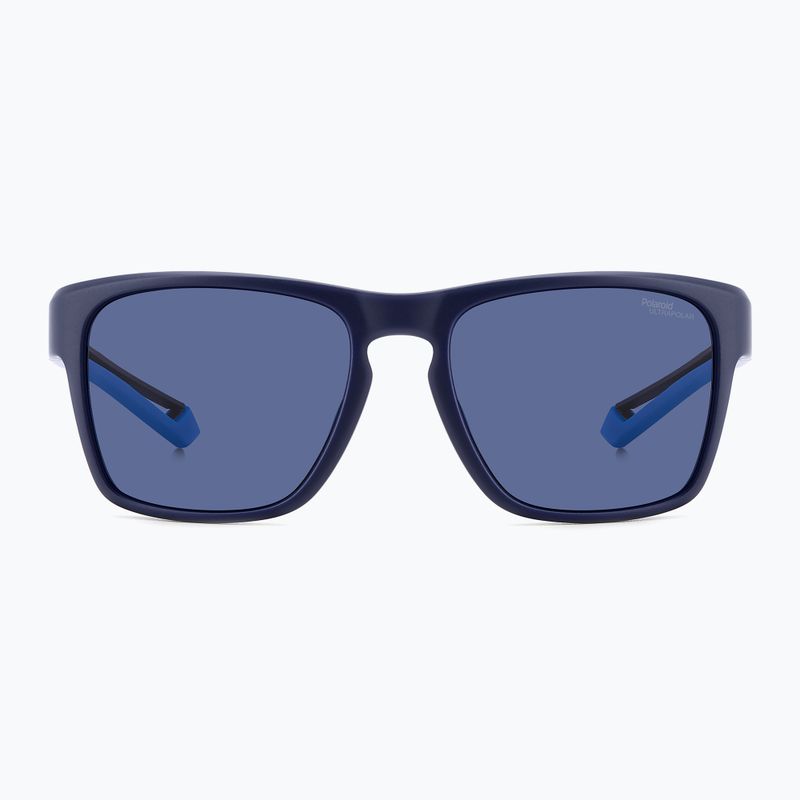 Pánské sluneční brýle Polaroid PLD 7052/S matte blue/blue polarized high contrast 3