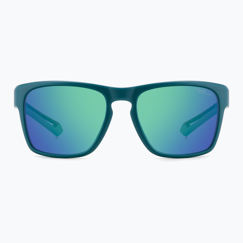 Pánské sluneční brýle Polaroid PLD 7052/S matte teal/green mirror polarized high contrast 3