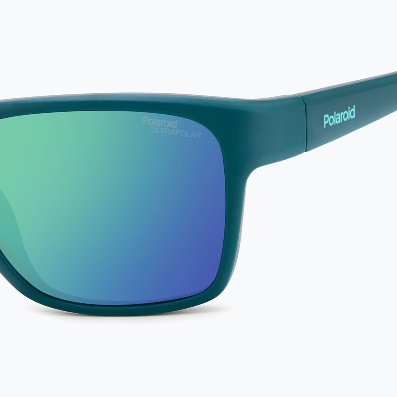 Pánské sluneční brýle Polaroid PLD 7052/S matte teal/green mirror polarized high contrast 5