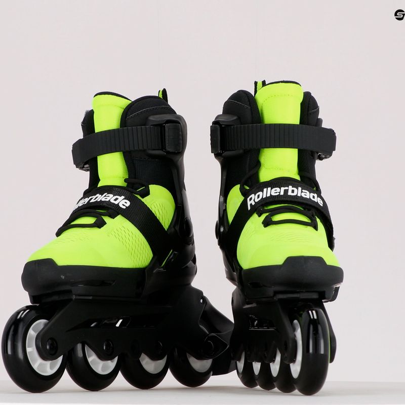 Rollerblade Microblade dětské kolečkové brusle žluté 7102000215 9