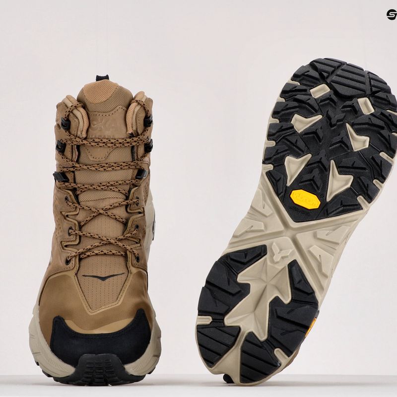 Pánské trekové boty HOKA Anacapa Mid GTX brown 1122018-ORBC 9