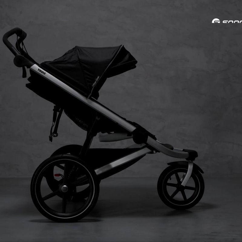 Dvoumístný dětský kočárek na běhání Thule Urban Glide 2 černý 10101951 15