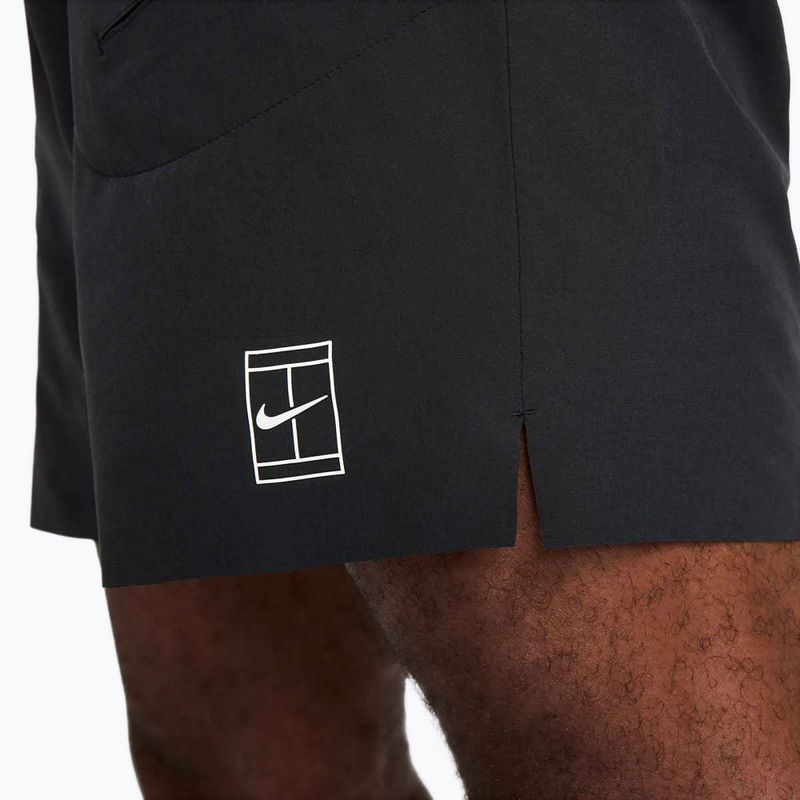 Pánské tenisové šortky Nike Court Dri-Fit Advantage 8" černé/bílé 7