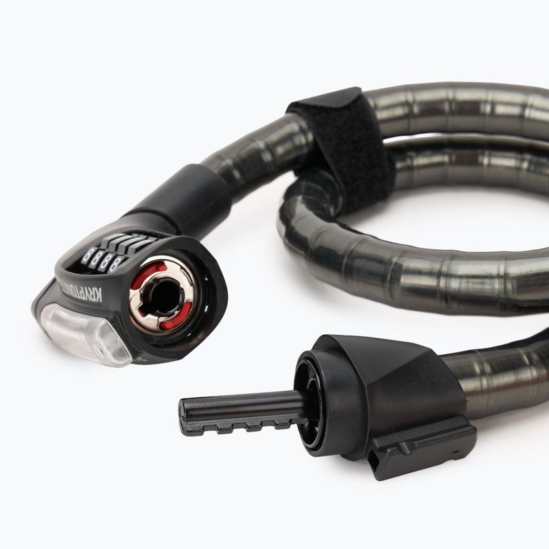 Zámek na kolo Kryptonite KryptoFlex 2080 Armored Combo Cable black 3