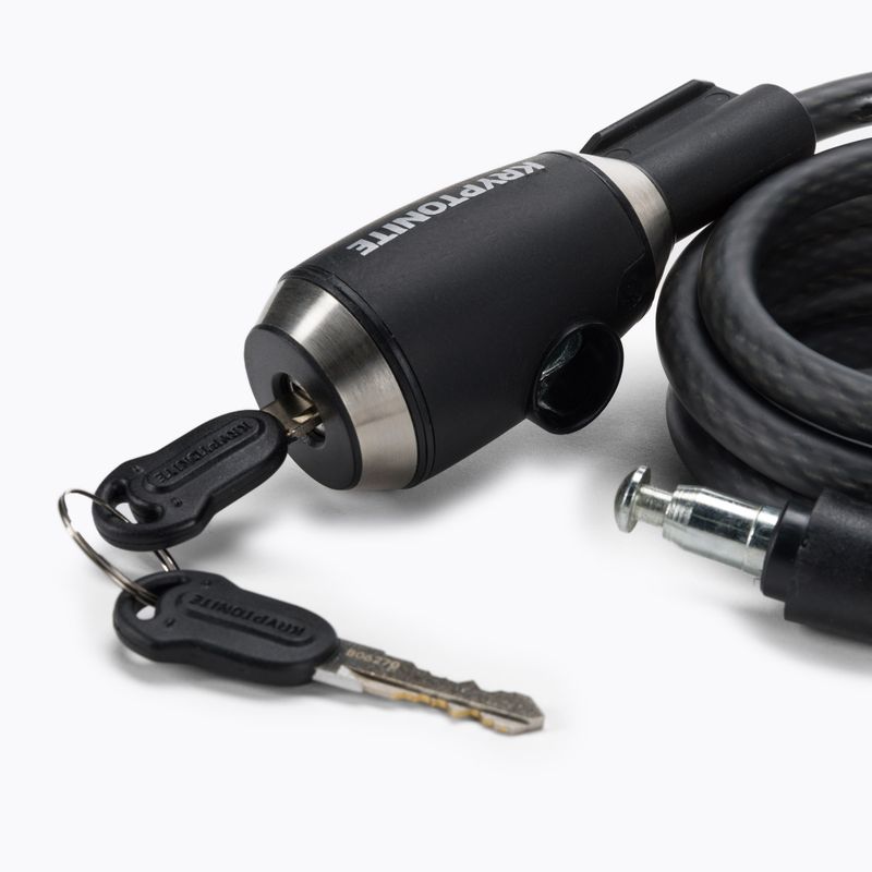 Zámek na kolo Kryptonite KryptoFlex 1018 black Key Cable 3