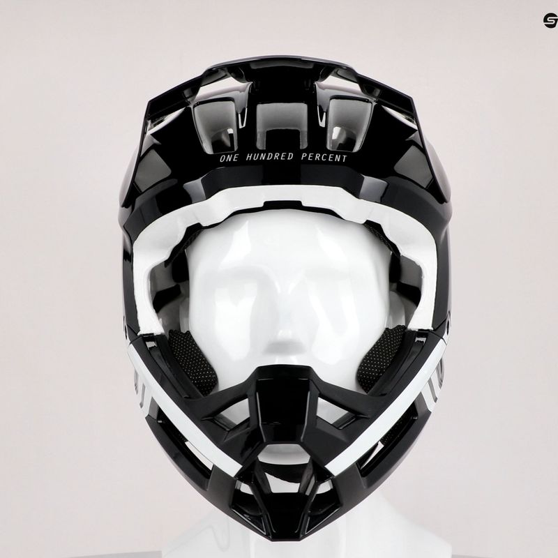 Cyklistická přilba 100% Trajecta Helmet W Fidlock Full Face black STO-80021-011-11 10