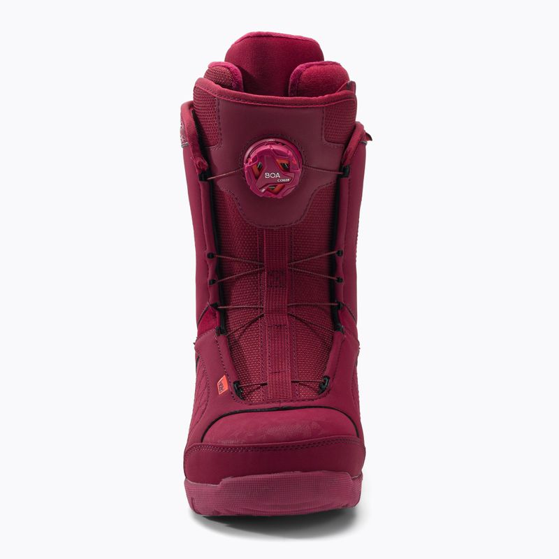 Dámské snowboardové boty HEAD Galore Lyt Boa Coiler červené 354311 3