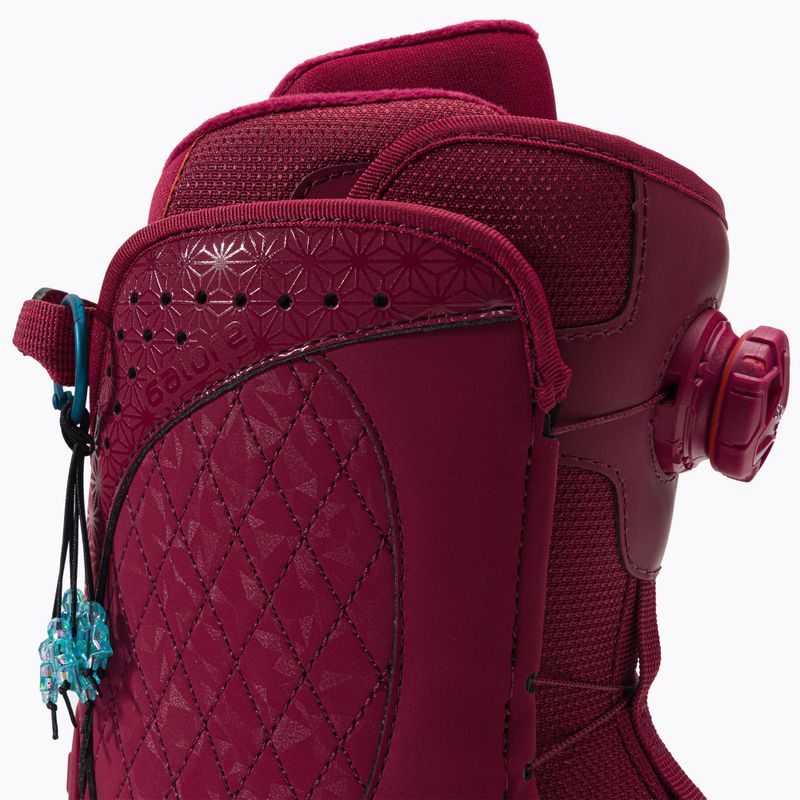 Dámské snowboardové boty HEAD Galore Lyt Boa Coiler červené 354311 6