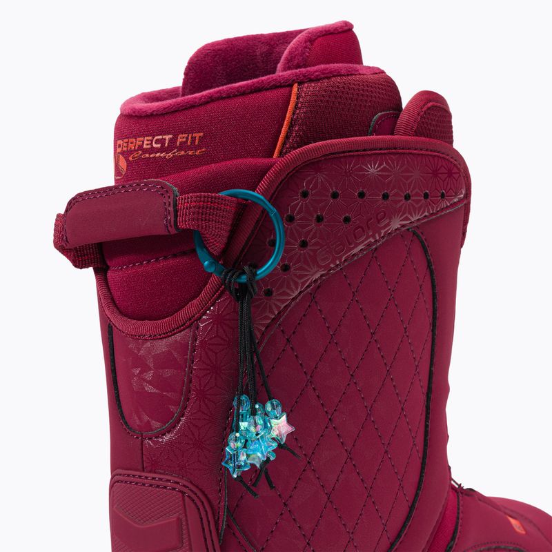 Dámské snowboardové boty HEAD Galore Lyt Boa Coiler červené 354311 7
