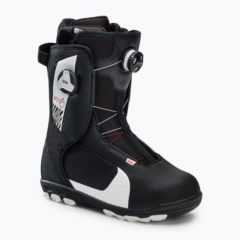Pánské snowboardové boty HEAD Four Boa Focus Liquid Fit black 350301