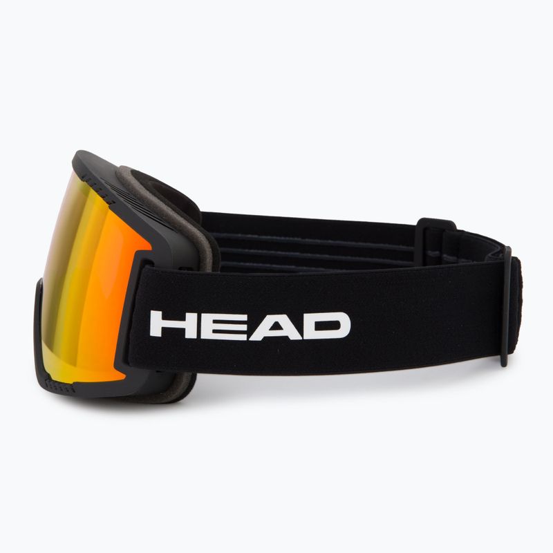 Lyžařské brýle  HEAD Contex red/black/fmr yellow red 4
