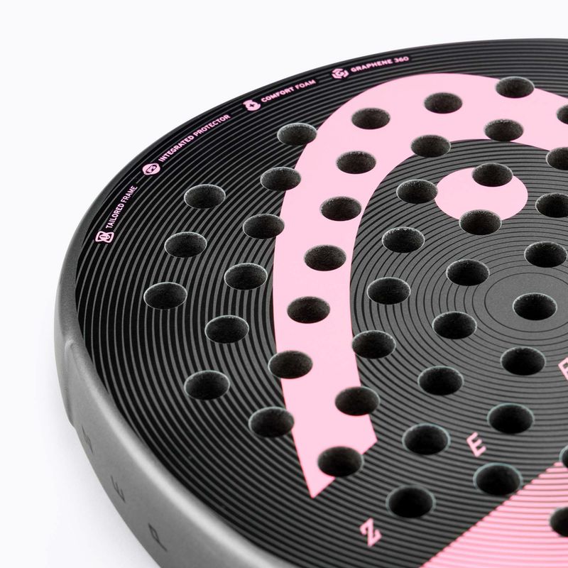 Pádlo HEAD Graphene 360 Zephyr Black/Pink 228211 6