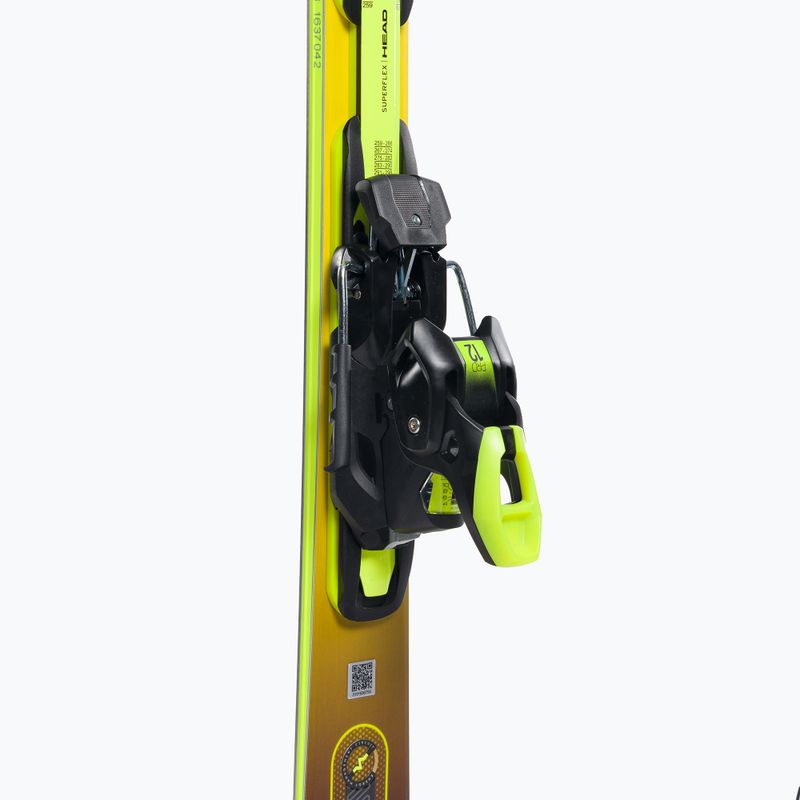 Sjezdové lyže HEAD Supershape e-Speed SW SF-PR+PRD 12 yellow 313321/100857 7