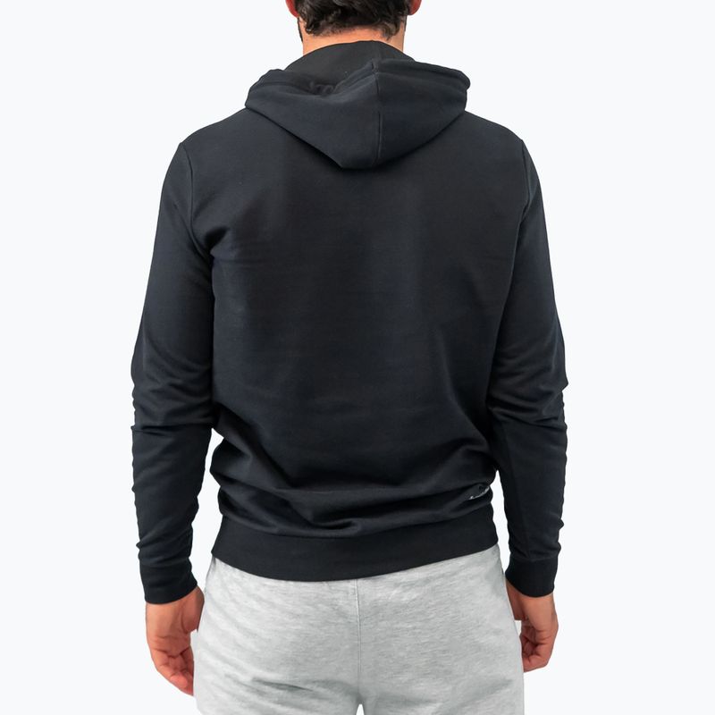 Pánská tenisová mikina HEAD Club Byron Hoodie black 811449BK 2