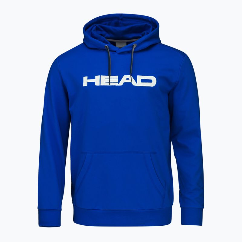 Pánská tenisová mikina HEAD Club Byron Hoodie royal