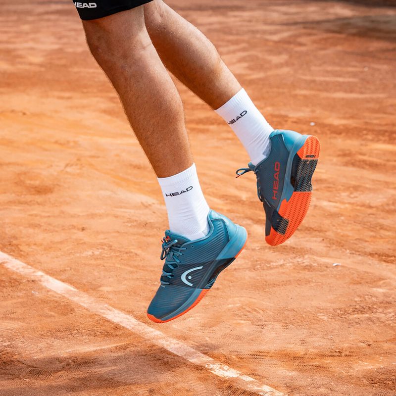 Pánská tenisová obuv HEAD Revolt Pro 4.0 Clay blue 273132 12
