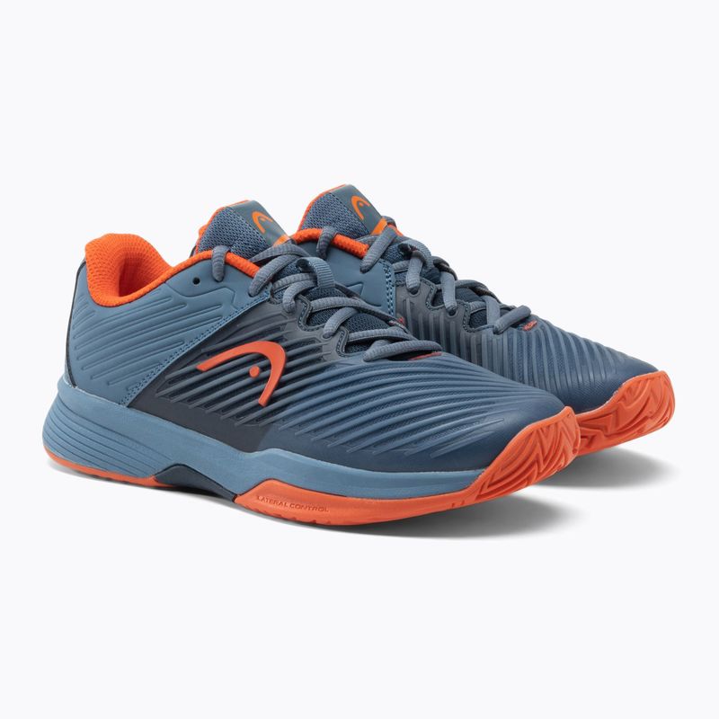 Dětská tenisová obuv HEAD Revolt Pro 4.0 blue 275022 5