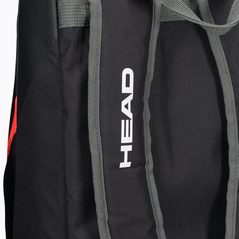 Tenisový bag HEAD Tour Team 6R černo-oranžový 283482 5