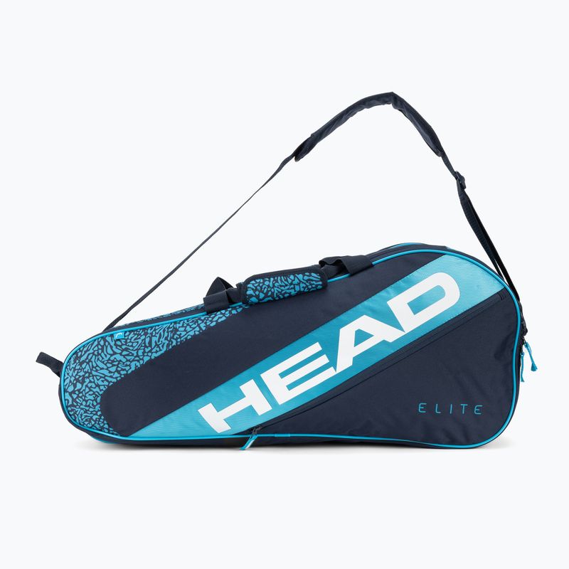 Tenisová taška HEAD Elite 6R tmavě modrá 283642