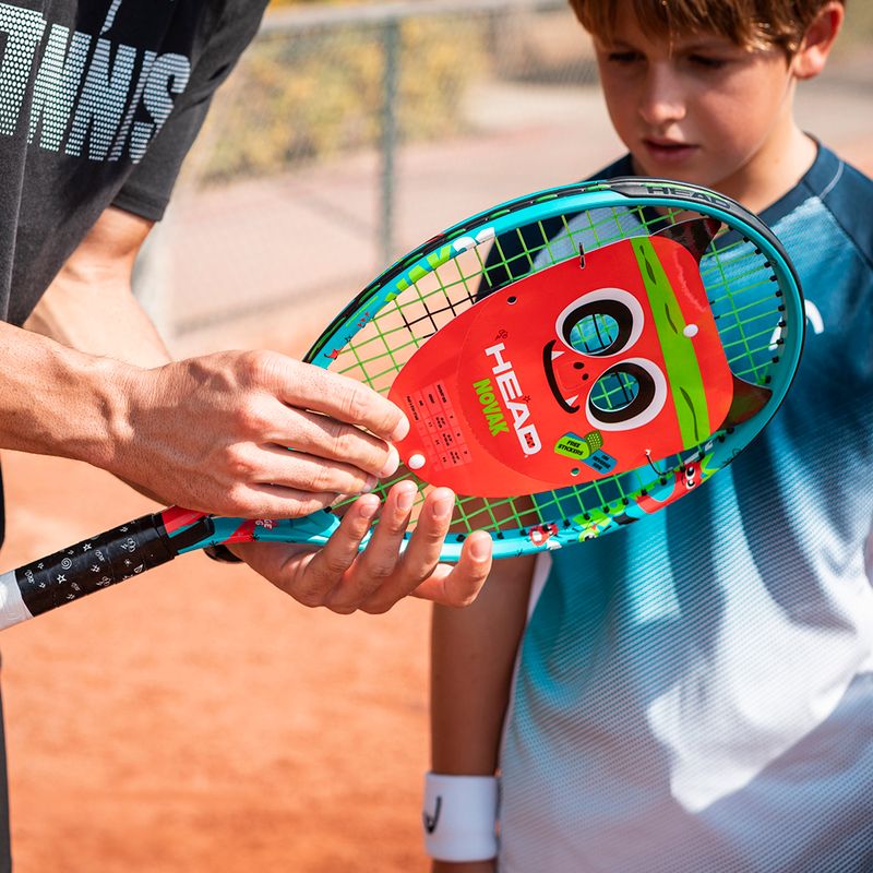 Dětská tenisová raketa HEAD Novak 25 SC modrá 233102 7