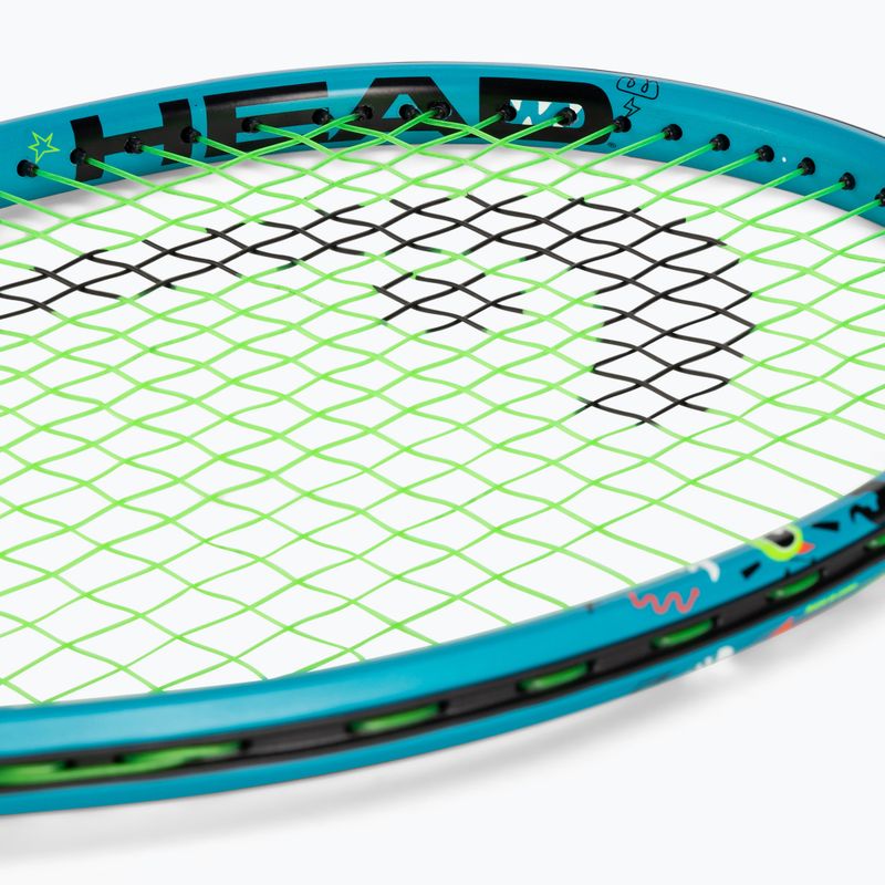 Dětská tenisová raketa HEAD Novak 25 modrá 233102 5