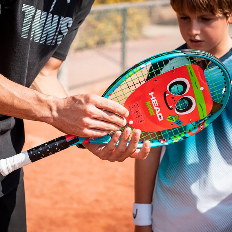 Dětská tenisová raketa HEAD Novak 21 SC modrá 233122 8