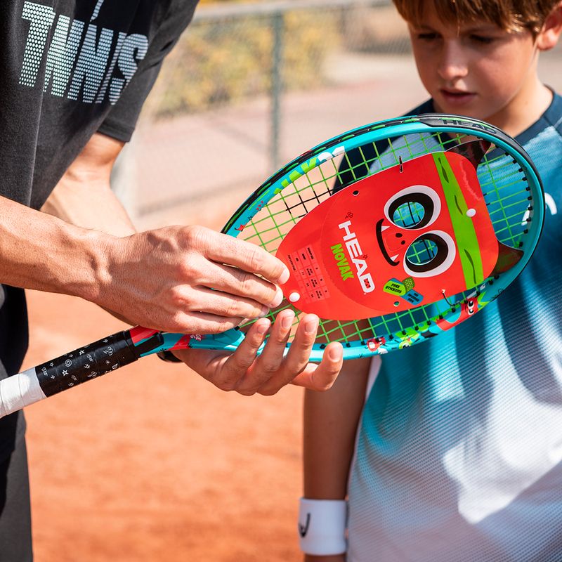 Dětská tenisová raketa HEAD Novak 17 modrá 233142 6